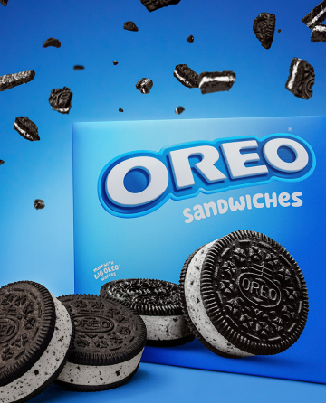 Oreo frozen sandwhiches