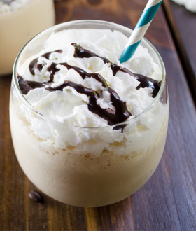 Dreyer's coffee ice cream frappe