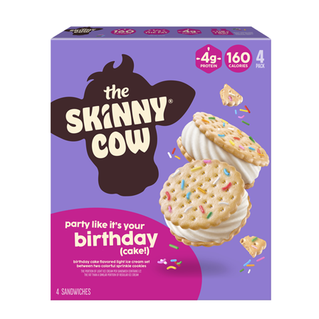 Party Like Its Your Birthday (Cake) Ice Cream Sandwich