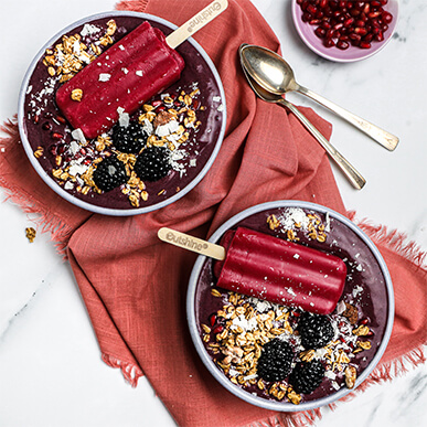 Outshine pomegranate acai bowl