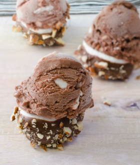 Dreyer's rocky road bites