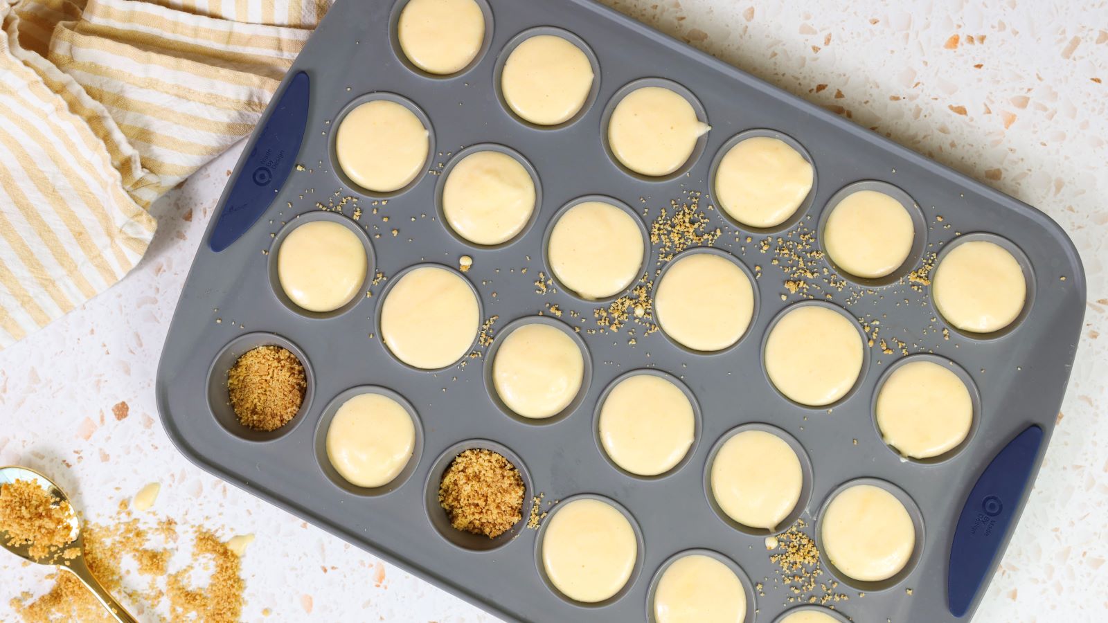 Peach Pie Mixture In Tray